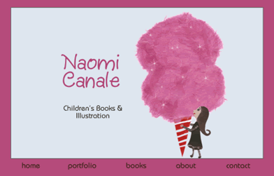 Screenshot: NaomiCanale.com