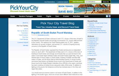 PickYourCity.com