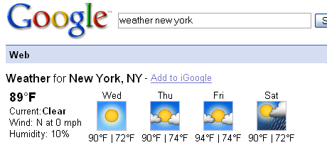 Google Weather